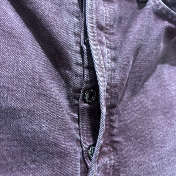 RE/Done Purple Stove Pipe Jeans Size 30 - Picture 7 of 11